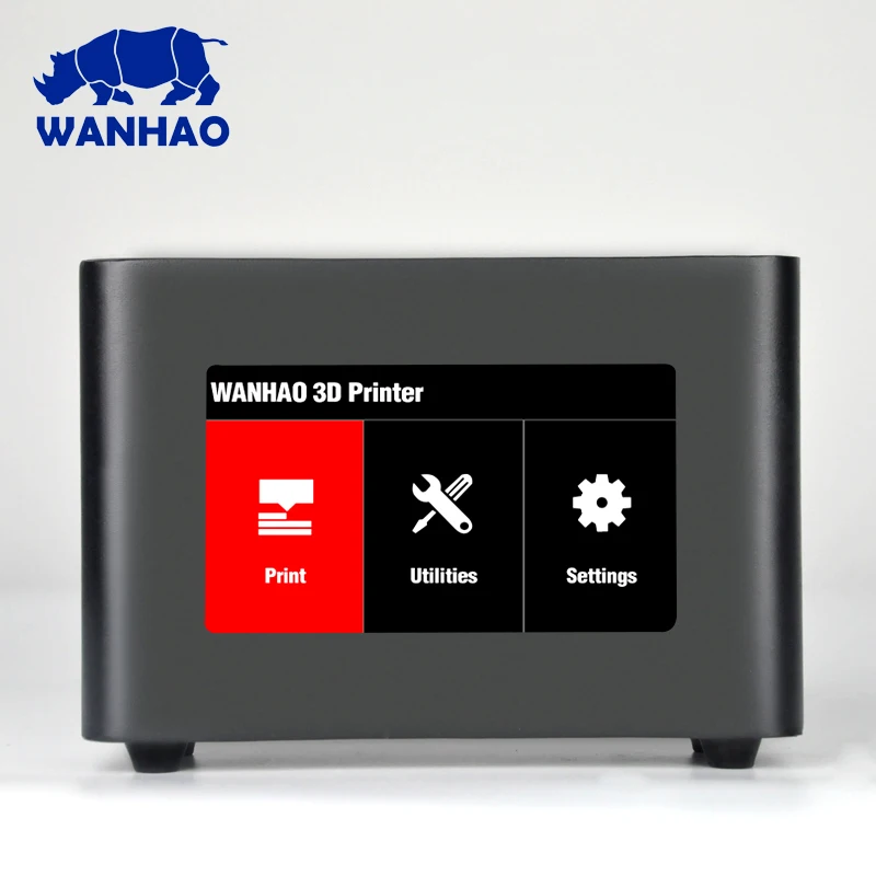 2018 Wanhao duplicator 7V1.5 Spare Parts D7 Control Box with USB support and touch screen D7 BOX, 3D Printer BOX Free shipping