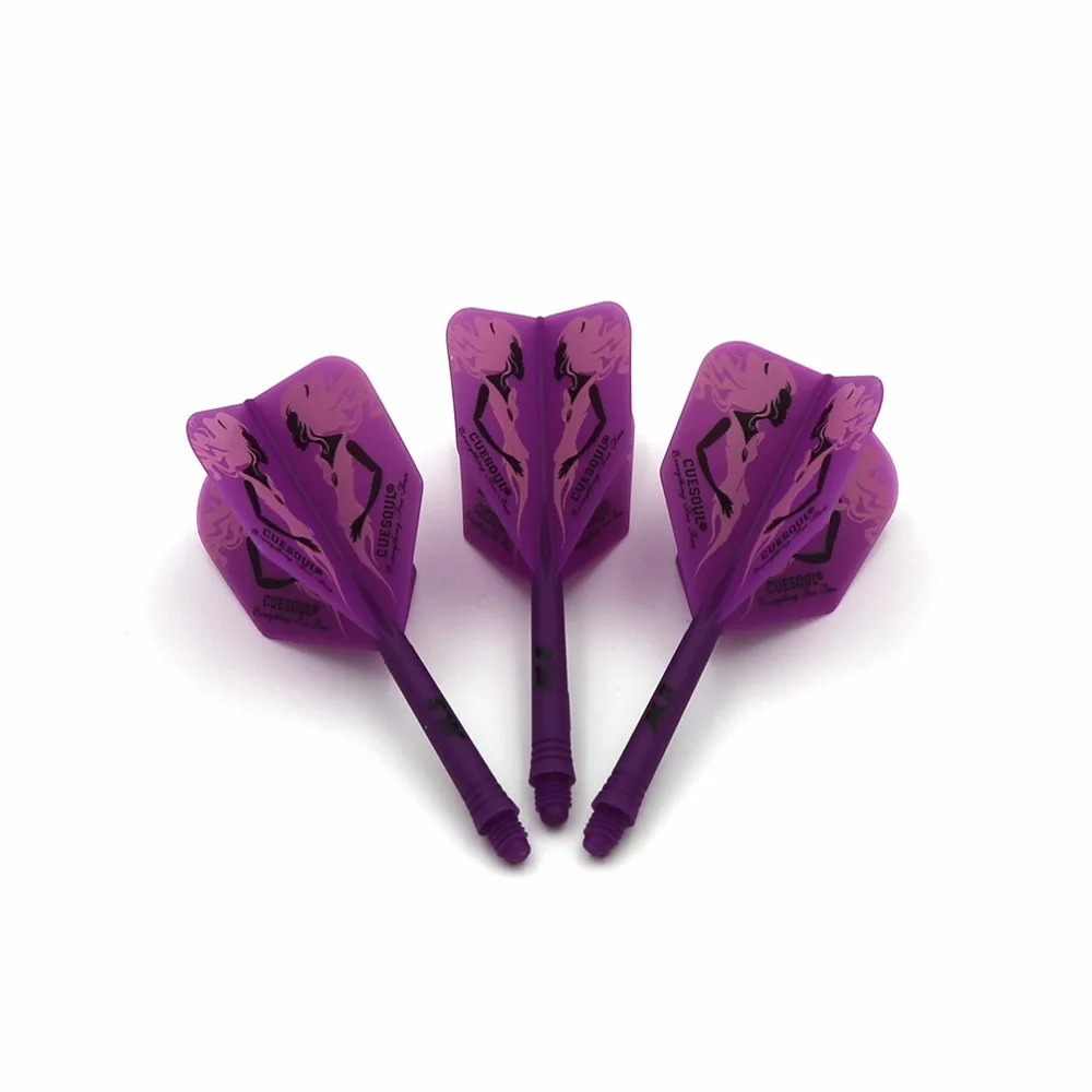 

CUESOUL Rost Integrated Dart Shaft and Flights Medium,Set of 3