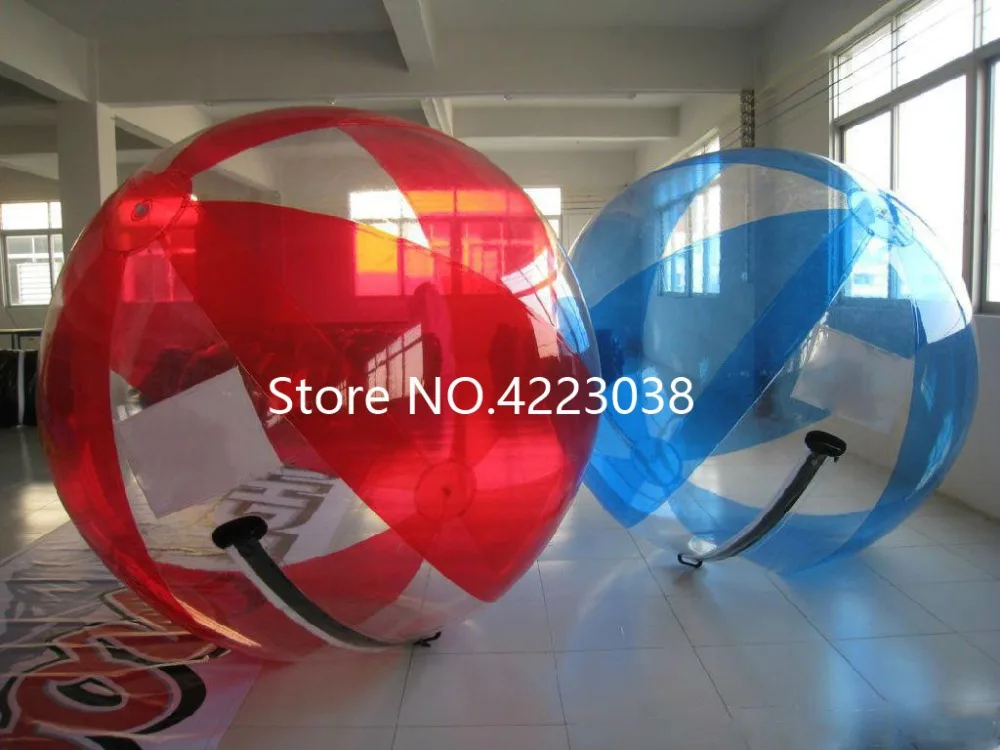 Envío gratis 2 M PVC 0,8 MM Zorb Zorbing pelota para caminar/pelota para caminar sobre el agua deportes y al aire libre