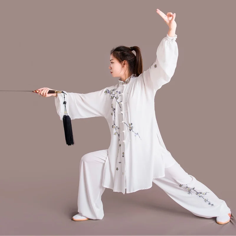 Tai chi uniform costume luxury tai chi clothing kung fu clothes martial arts uniform taiji clothing morning exercise  DD1621