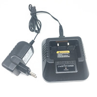 Original Li-ion battery desktop charger for Baofeng BF-UV5R 5RE 5RPLUS 5RA 5RB etc walkie talkie CH-5