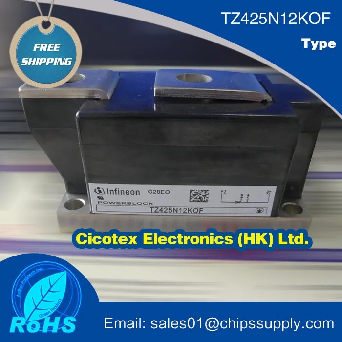 

TZ425N12KOF IGBT TZ 425N12KOF SCR MODULE 1.2KV 800A MODULES TZ425N12K0F TZ425N12KOFHPSA1