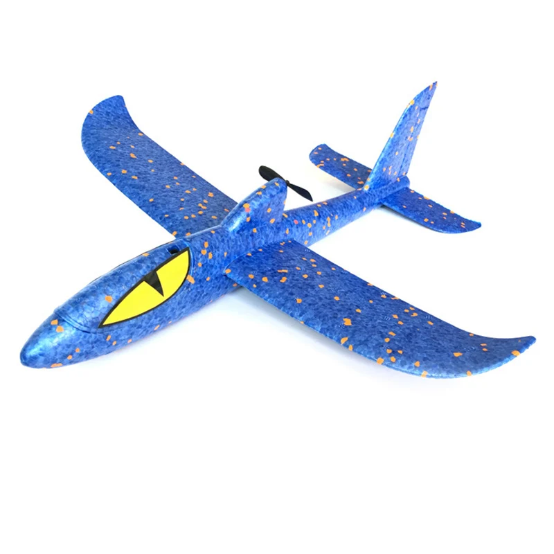 Capacitor Electric Glider Foam Powered Flying Plane Rechargeable Electric Aircraft Model Science Educational Toys For Children