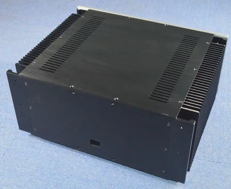 WA142 Aluminum case Power amplifier chassis class A box size 390*485*210mm