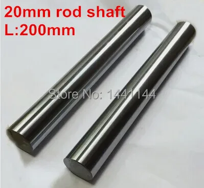 

2pc diameter 20mm - 200mm linear round shaft harden rod chrome plated linear shaft for linear slide system CNC XYZ table