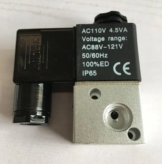 Air Solenoid Valves 3V1-06 2 Position 3 Port 1/8