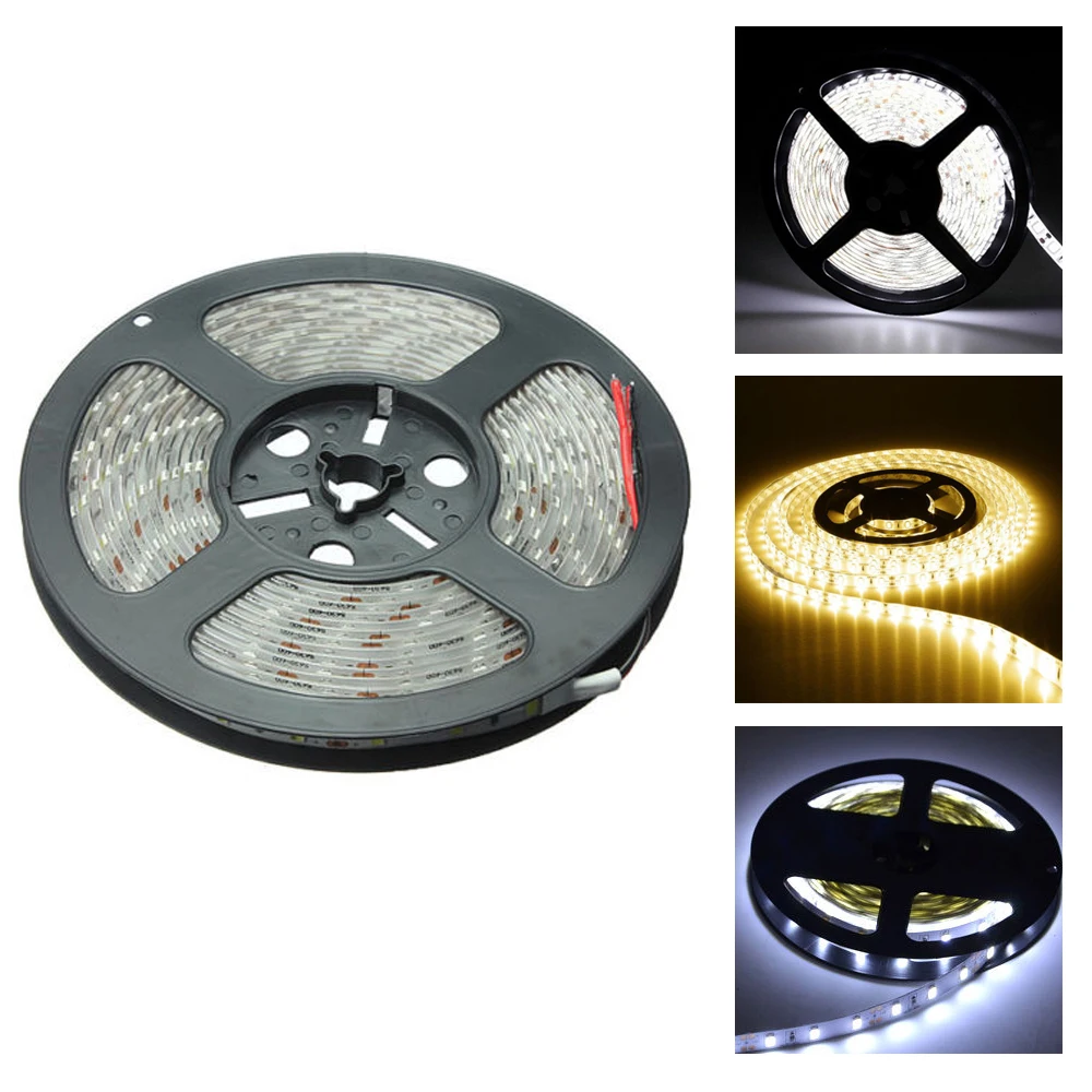 

LED Strip 5730 Flexible Light DC12V 60 LEDs/m 5M/Lot, 5730 Strip Brighter Than 5630/5050/3528 Strip