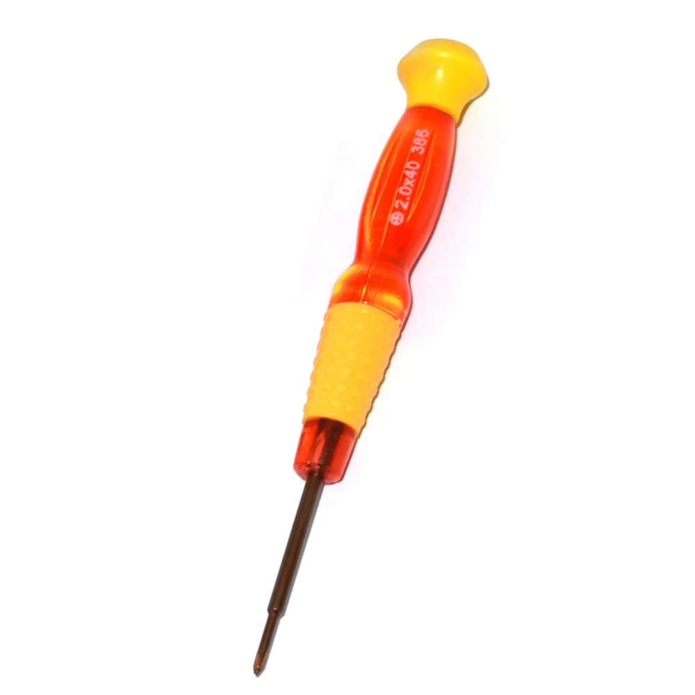 Universal discharger screwdriver with red yellow cross for game accessorice repair tools