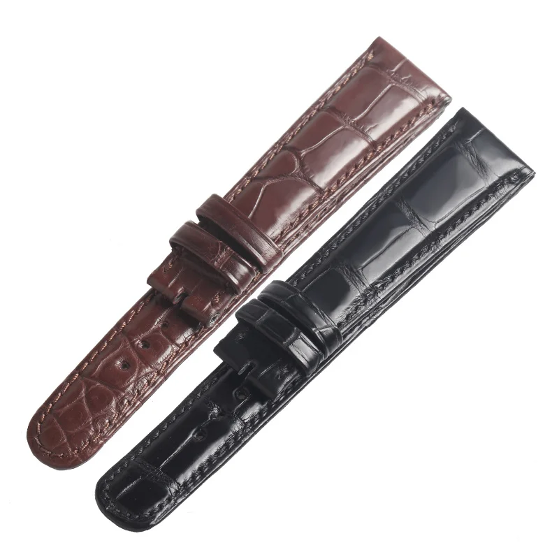 WENTULA watchband for  A. Lange & Sohne 1815 -Lange1  alligator skin /crocodile grain man watch bands