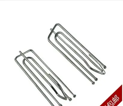 

15pcs/lot stainless steel curtain hooks fasteners for curtains metal curtain accessories for poles, tracks and rail1157