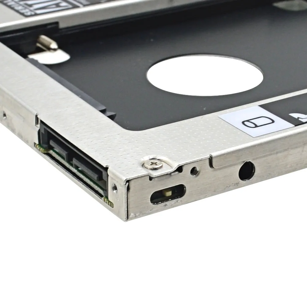 TISHRIC 2-й SSD HDD Sata 9,5 Caddy адаптер Optibay корпус для Dell Latitude Inspiron E6320 E6420 E6520 E6330 E6430 E6530 чехол