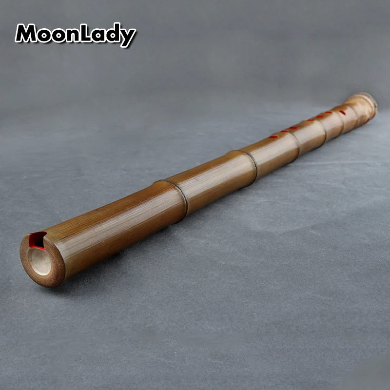 Chinese Bamboo Flute Not Shakuhachi Traditional Woodwind Musical Instrument Vertical Bambu Flauta Nan Xiao G/ F key for Beginner