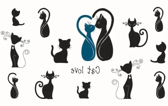 Waterproof Temporary Tattoo Sticker Lovely Cat Fox Fake Tatto Flash Tatoo Tatouage hand foot arm For Girl Men Women kids