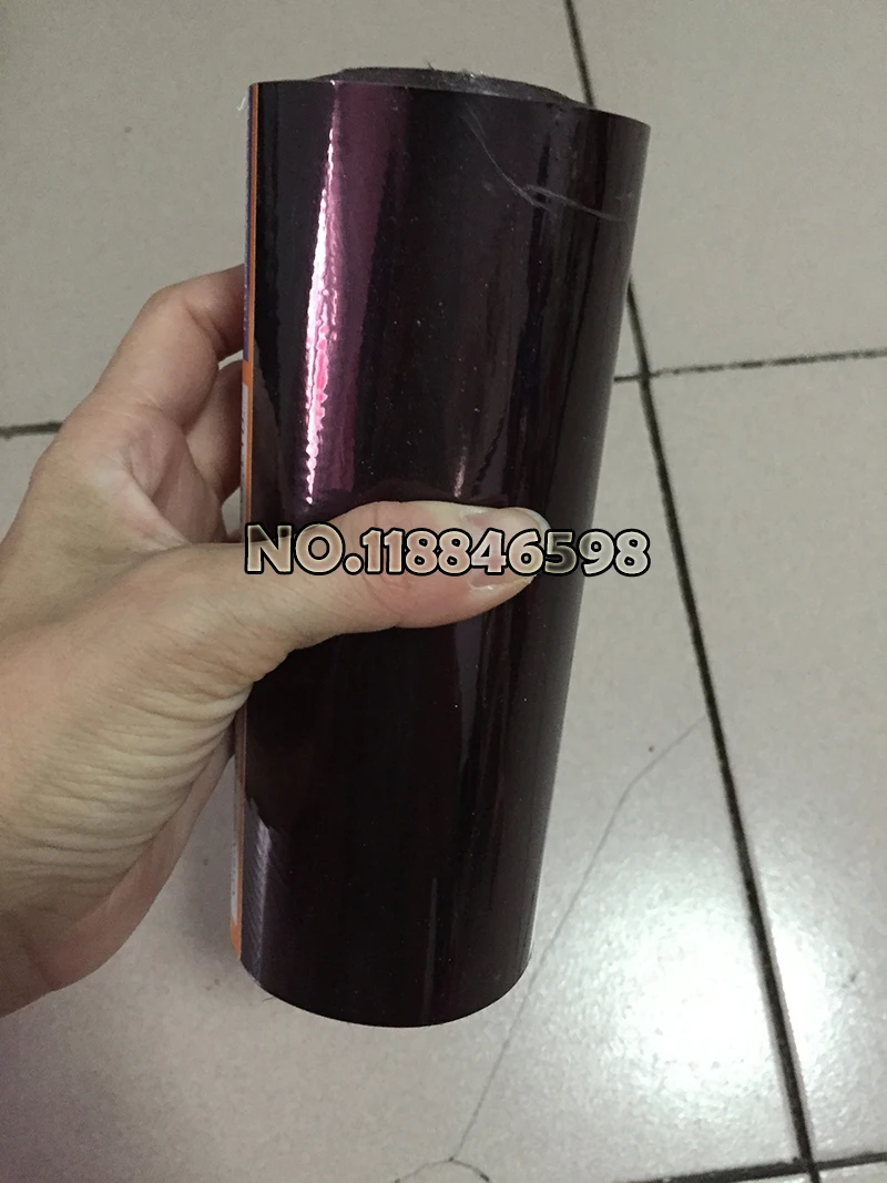 Hot Stamping Foil Paper Box and Plastic Transfer Coffee Color 2 Rolls 8cm x120m/Lot Still Cutting Others Size