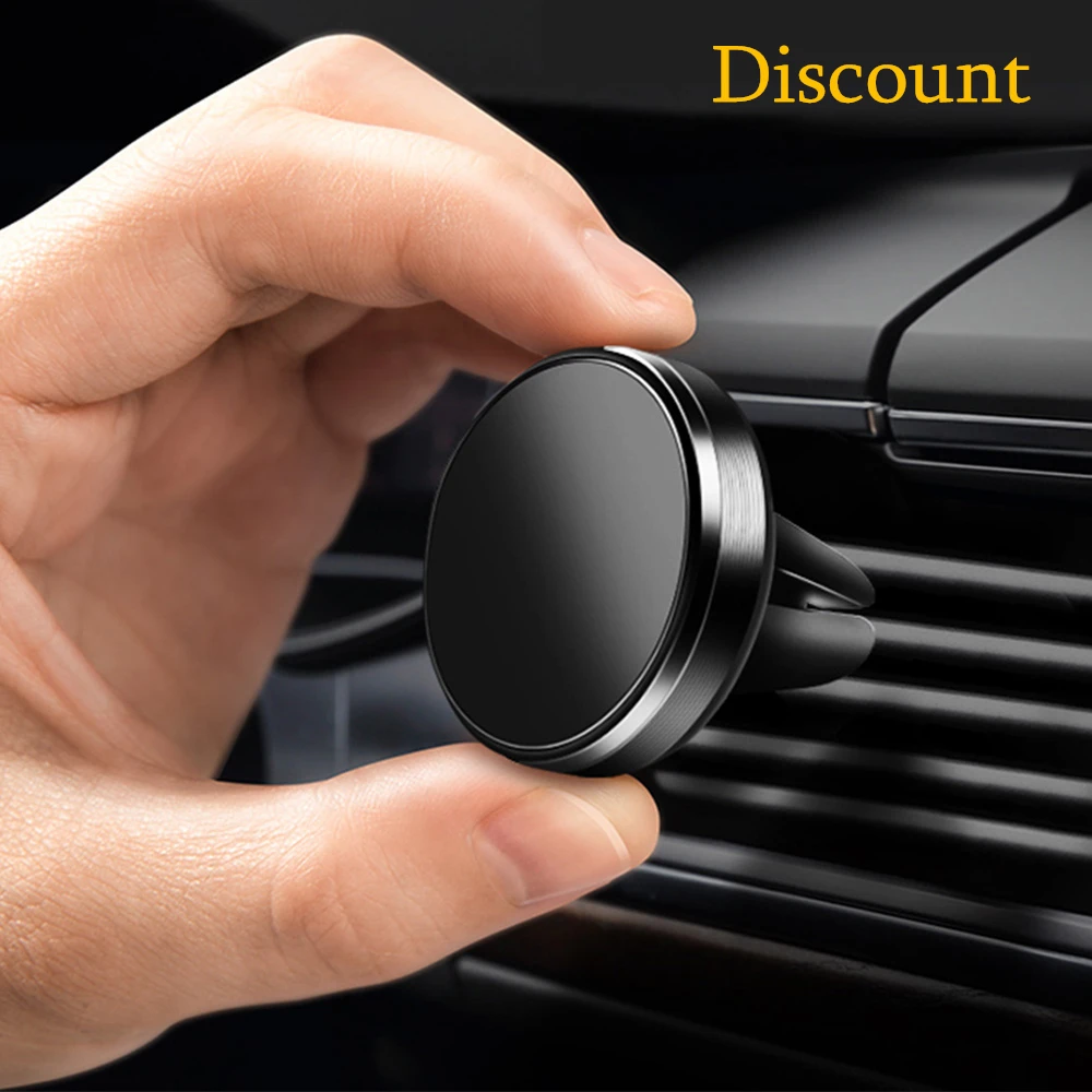 SYRINX Holder For Phone In Car Mobile Fastening Stand For iPhone X XS 6s 7 Xiaomi Huawei Smartphone Magnetic Magnet Auto Support