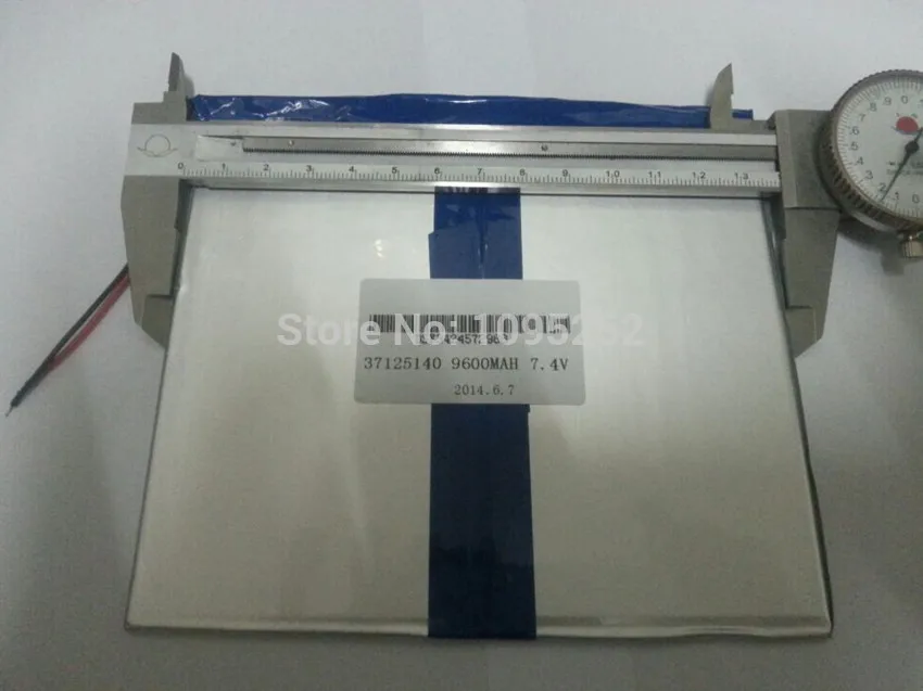 7.4V 9600mAh Original Li-ion Battery for U30GT,U30GT2,U30GT 1,U30GT 2 Quad Core Tablet PC 3.7*140*125mm