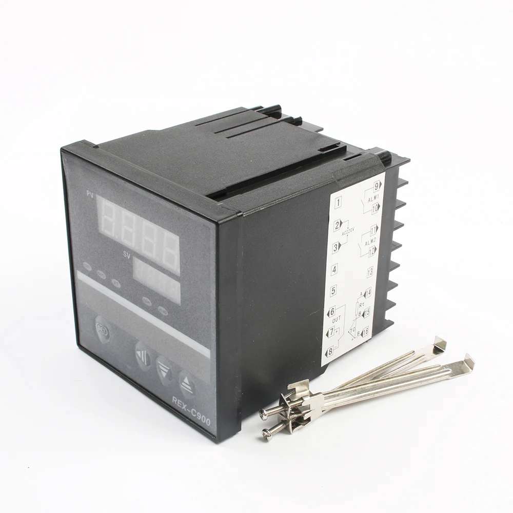 Temperature controller switch REX-C900 Rex C900 solid state relay SSR relay Output Universal input K type 220V