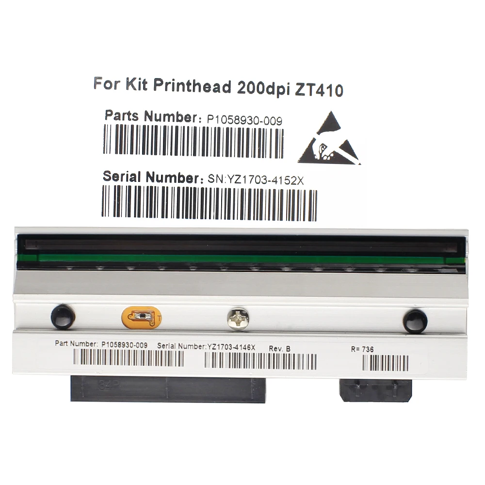 Imagem -01 - Cabeça de Impressão Zt410 para Impressora de Código de Barras Térmica Zebra Zt410 com 203dpi e Compatível com