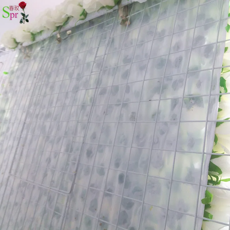 SPR roll up cloth flower wall Artificial wedding occasion backdrop arrangement flowers decorations free shipping