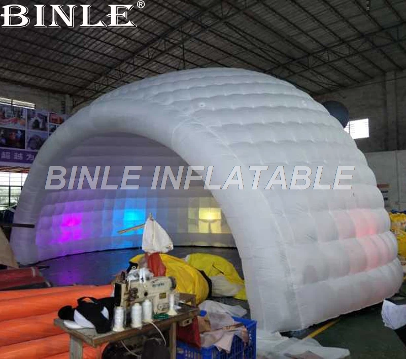 

Outdoor Giant party inflatable yurt tent inflatable lawn dome tent large inflatable igloo tent for rental sale