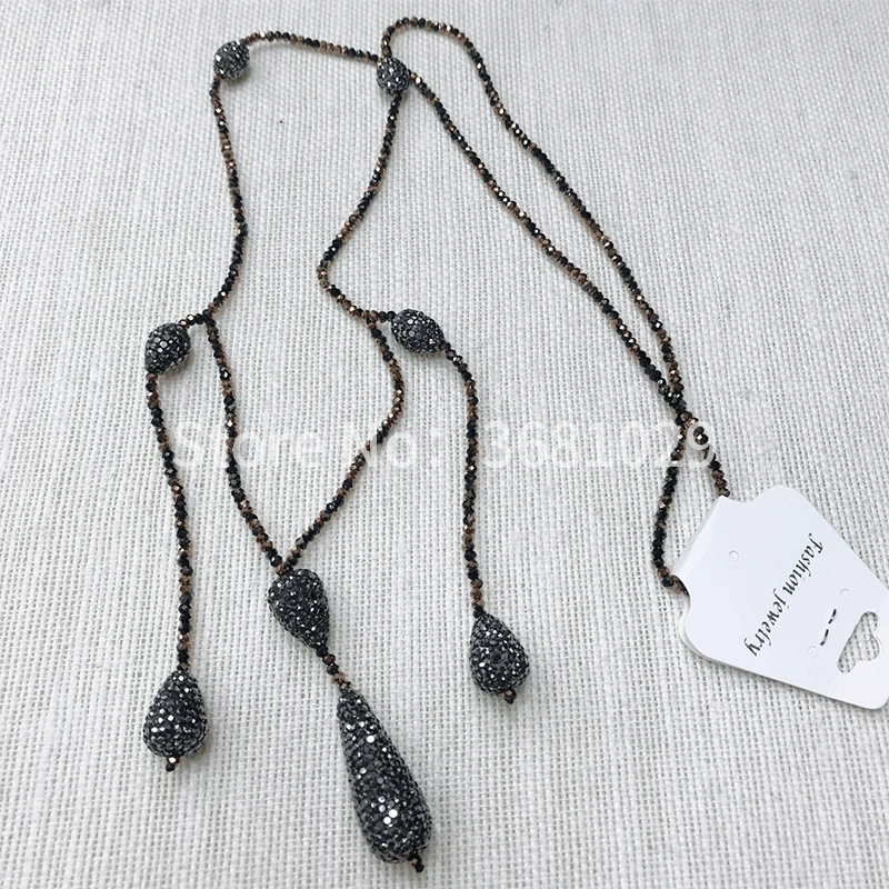 2018 new dreamcatcher fringe simple necklace stylish crystal accessories jewelry