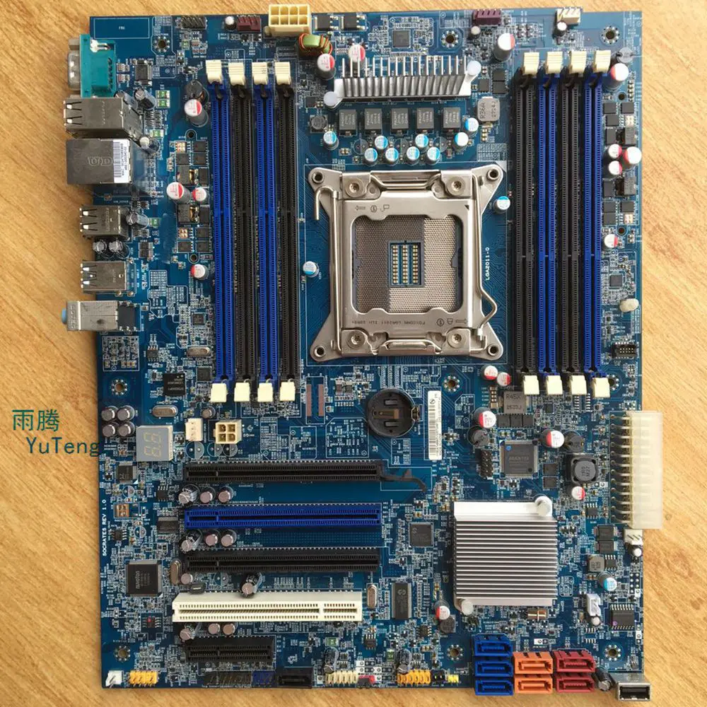 Für Lenovo S30 motherboard, C602 chipsatz, 8 slots DDR3, buchse 2011, FRU 03T842 0 100% test verschiffen