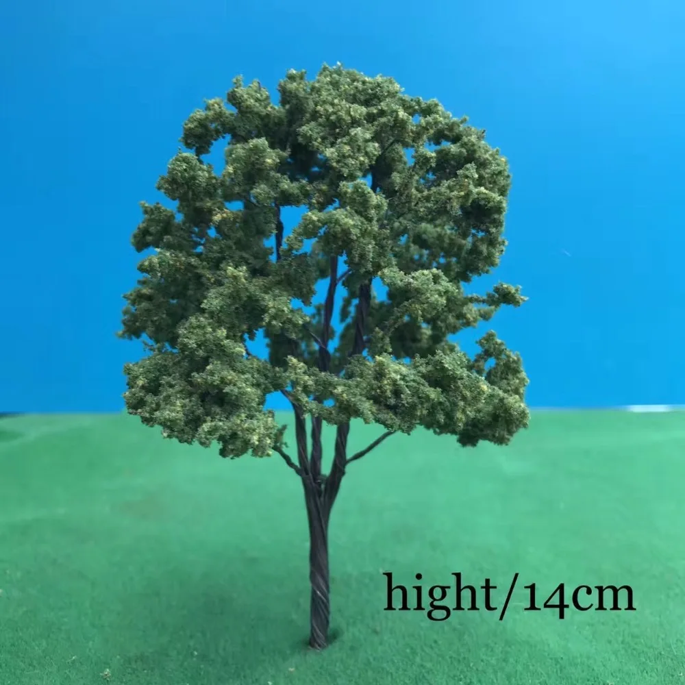 

2-15PCS/SETS Yellow Green Colorful Wire Tree For Model Desgin High 8CM--16CM