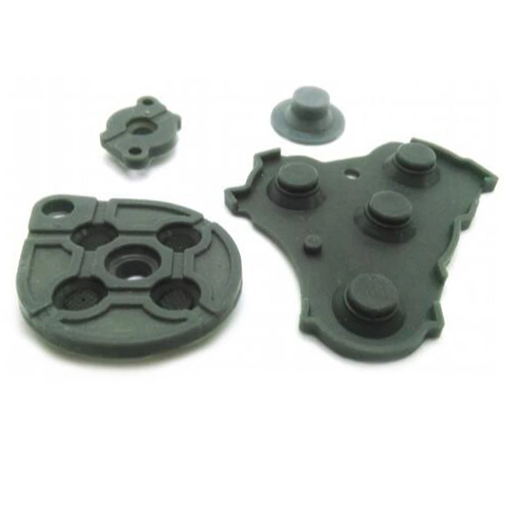 Juego de 10 juegos para NGC, controlador de juego adhesivo conductor, accesorios para consola, junta de goma