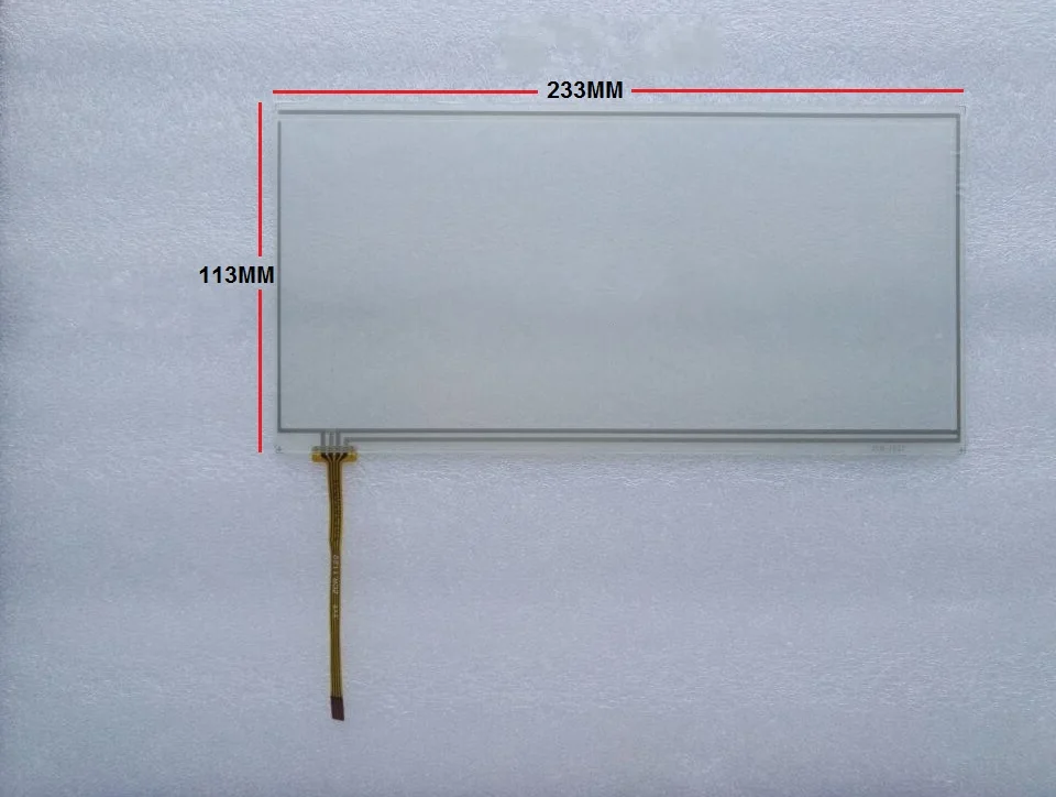 

223mm*113mm ZCR-1637 resistive touch screen 4 line