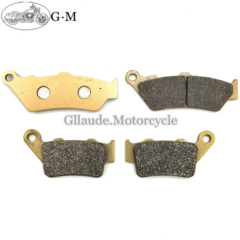 Motorcycle Front / Rear Brake Pads For Honda Twin CB500 97-03 Dominator NX500 97-99 NX650 97-02 FX650 Vigor 99-03 SRL650 97-98