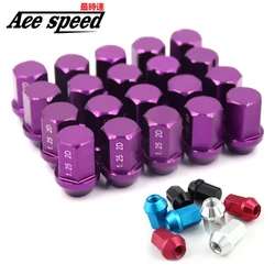 Car Wheel Racing Lug Nuts for rays Billet Aluminum L:35mm For Toyota Mitsubishi HONDA CIVIC ACURA INTEGRA FORD