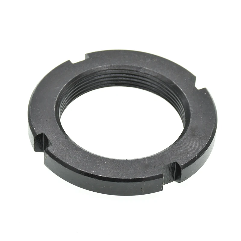 1/2/3Pcs DIN981 M10 M12 M14 M16 M18 M20 M22 M24 M25 M27 M30 M33 M35 M36 M39 M40 Round Nut Slotted Nut Four Slot Nut GB812