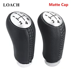 Matte MT Gear Shift Knob for Renault Scenic II MK2 Megane 2 MK2 MK Clio III MK3 Shifter Stick Headball Pen Ball Arm Black Gray