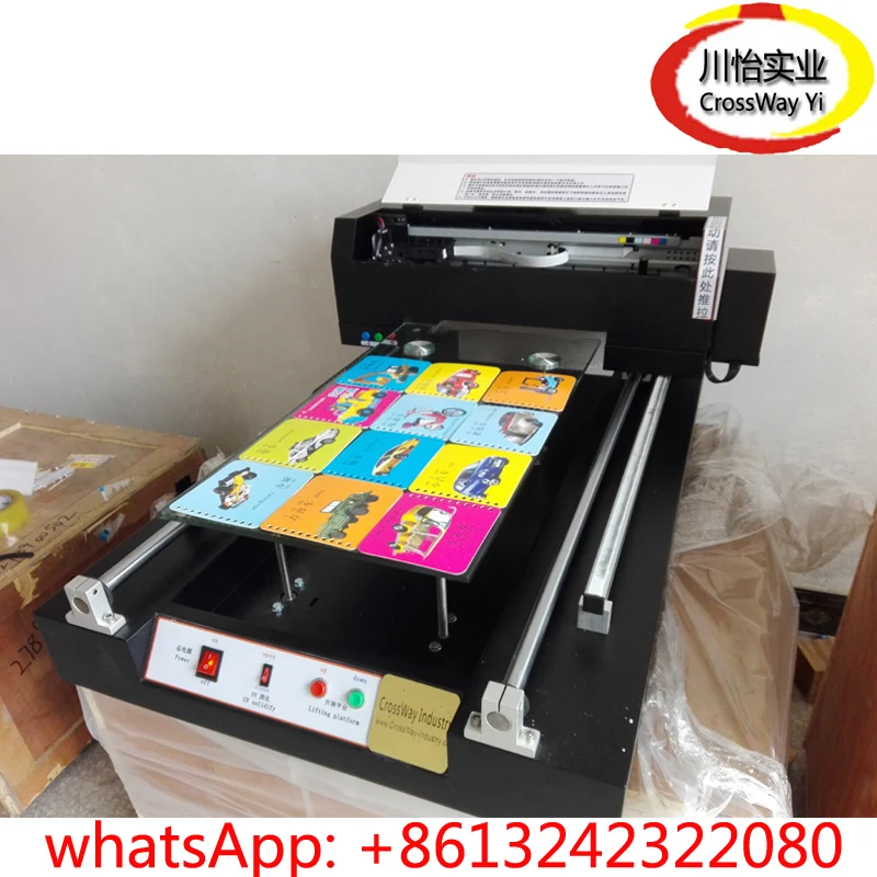 Metal Plastic Phone Cover UV Printing Machine Flatbed Printer 3360 4050 4060