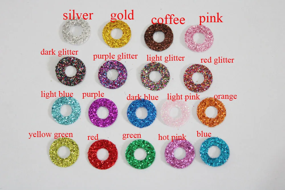 100 Stück/Los 12mm 14mm 16mm 18mm 20mm 25mm 30mm Komische 3D-Glitzer-Spielzeugaugen Lustige Puppenaugen mit Unterlegscheibe für Plüsch-Bastelarbeiten -N19 – Detail 15