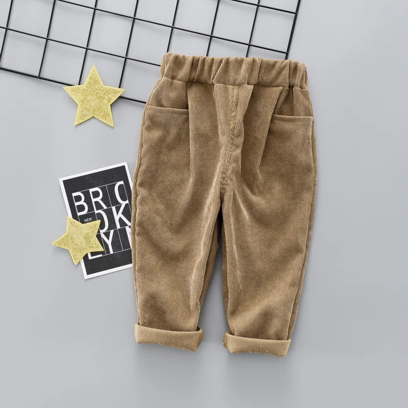 

2020 New Spring Baby Pants Corduroy Pants Baby Boy/Girls Pants