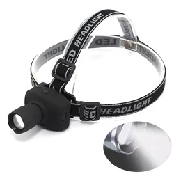 Anjoet CREE Q5 LED Headlamp Flashlight Frontal Durable Zoom lanterna battery AAA Headlight camping Lamp Fishing Hunting hot