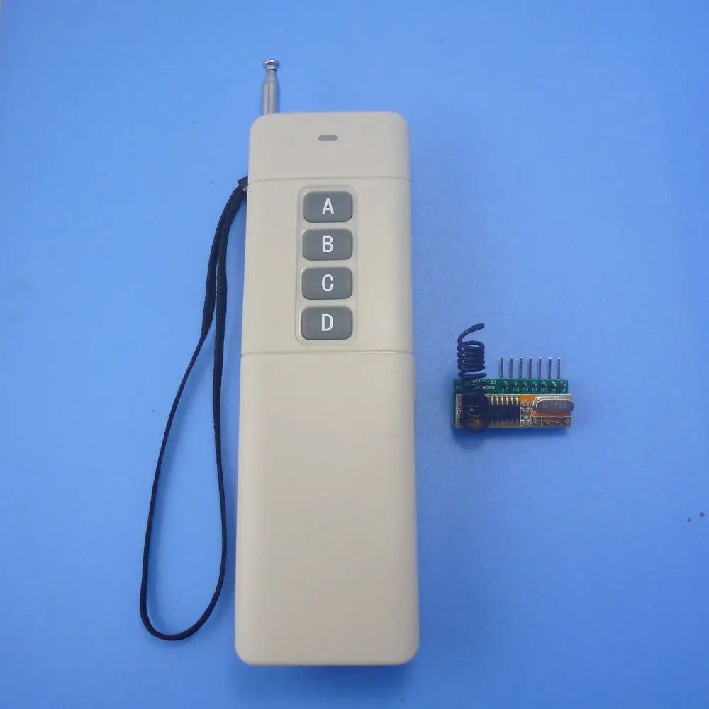 

ASK OOK Wireless Switch DC5V Wireless Control Kits RF Link Remote Control 433.92MHz