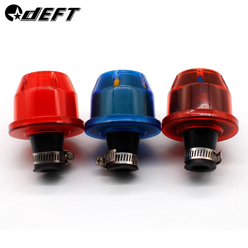 DEFT 10mm Air Filters Interface Motorcycle Air Filters Auto Cold Mini Car Cone Cold Intake Filter Turbo Vent Crankcase Breather