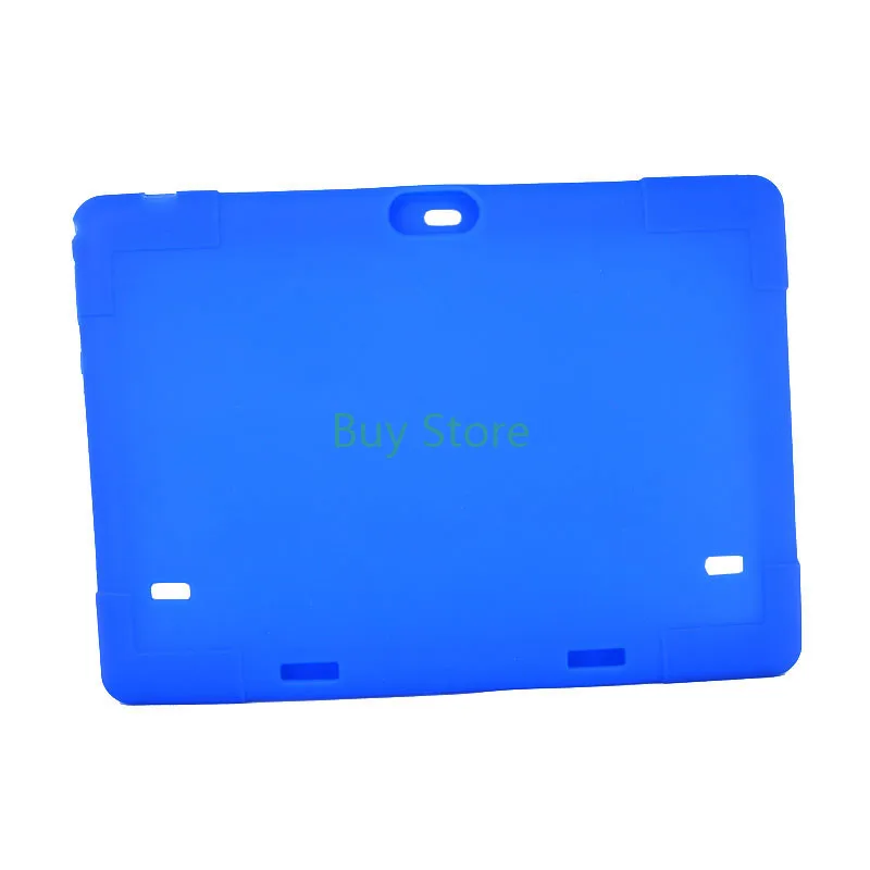 Solid Soft Silicon Case for BQ Aquaris M10 Ubuntu Edition Full HD 10.1" Tablet PC Protective Skin image 2