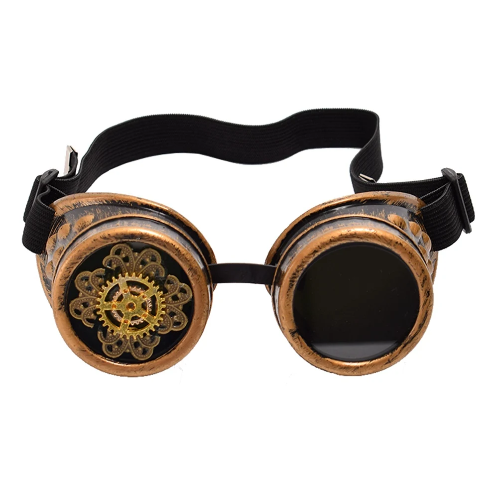 Steampunk Goggles Vintage Victorian Gear Pattern Goggle Party Aviator Cosplay