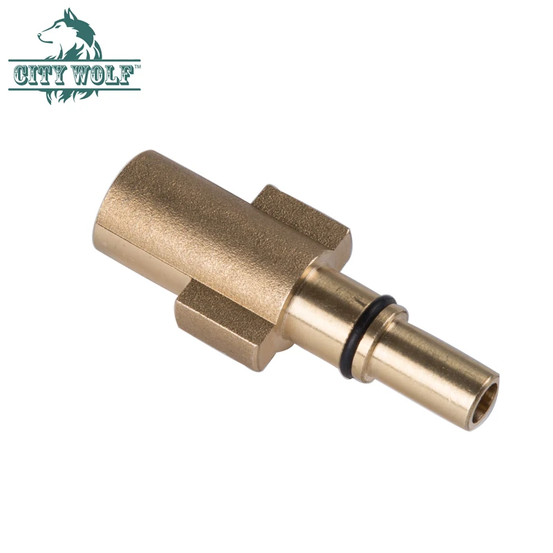 City Wolf Brass Adaptor For AR Bosch AQT Black&Deck High Pressure Washer Snow Foam Lance Soap Bottle Car Washer Lance Joint