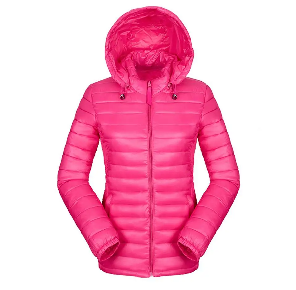 Women Ultra Light Down Jacket Hooded Winter Jacket Women Portable Parka Female Jackets casaco de inverno parkas mujer