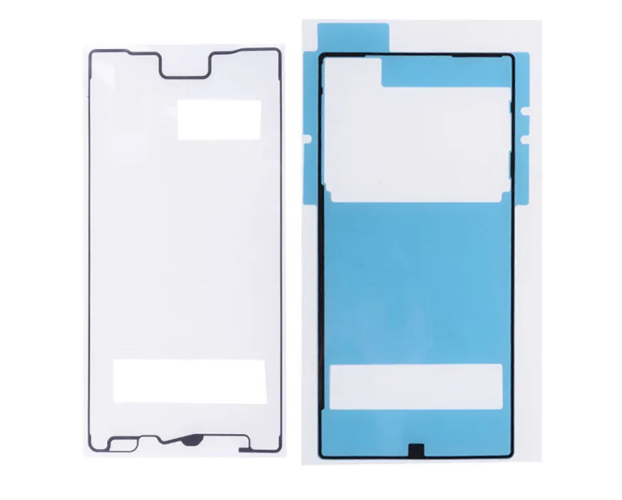 Front Housing Frame Sticker Battery Door Back Cover Adhesive Replacement Part For Sony Xperia Z5 E6653 E6603 E6633