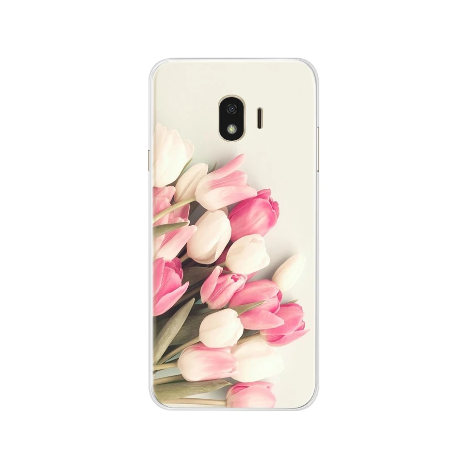 Piękny wzorzyste etui do Samsung Galaxy J4 2018 J400 SM-J400F przypadkach miękkiego silikonu TPU tylna pokrywa dla Samsung J4 2018 funda Capa — zdjęcie 6