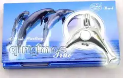 Popular Gift SALE One Box dolphin pendant Wish Pearl Necklace set A wish waiting come true-3622_3 Wholesale/retail