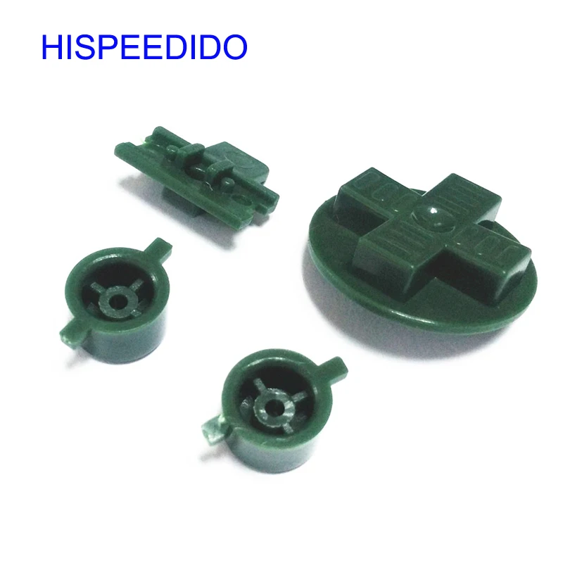 Hispeedido 2セット/ロットマルチカラーボタンキーキー用ゲームボーイクラシックgbキーパッド用gbo dmg diy用ゲームボーイabボタンd-パッド