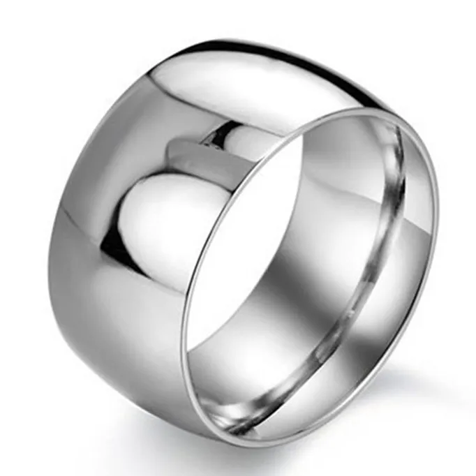 Wider Stainless Steel Ring for Biker Men and Women