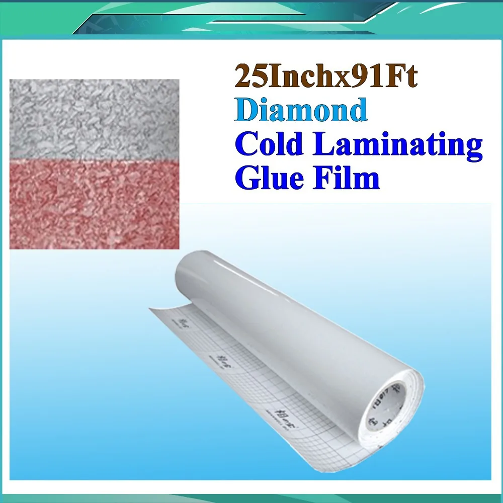 

Diamond PVC Laminating Bilayer Protect Photo for Cold Lamintor Film 25"x31Yards