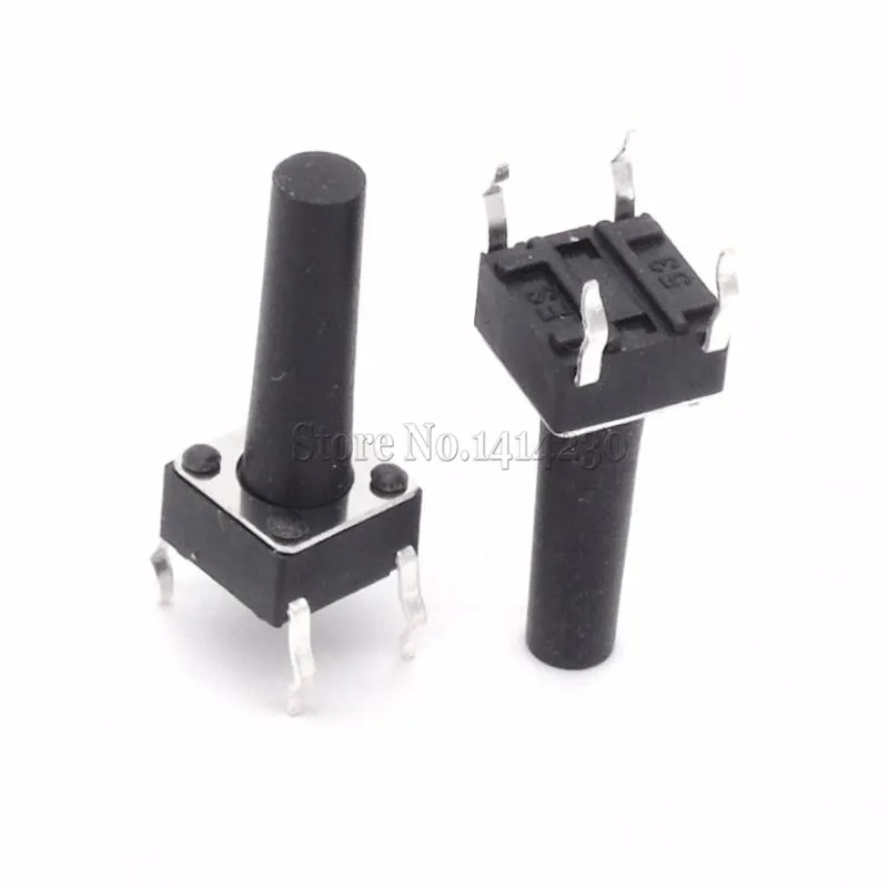

100Pcs New 6*6*15mm Touch tact Switch Push button 6mm*6mm*15mm